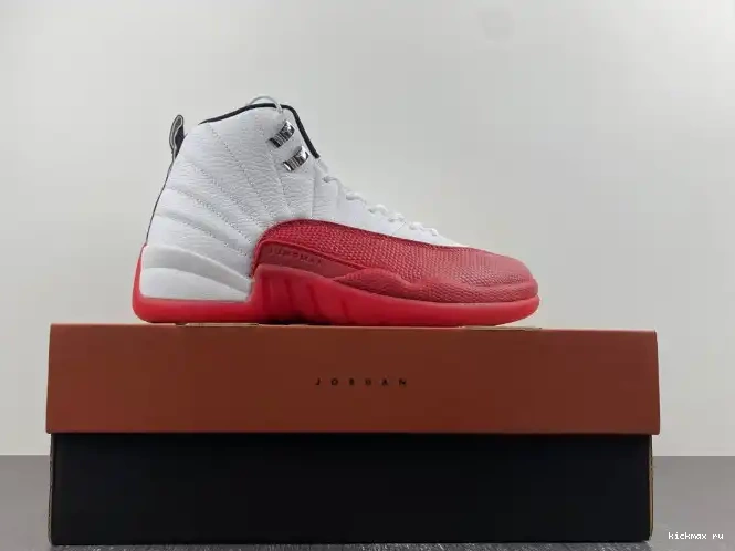 Rep MAX Jordan 12 Retro 130690-110 Air Cherry 0603